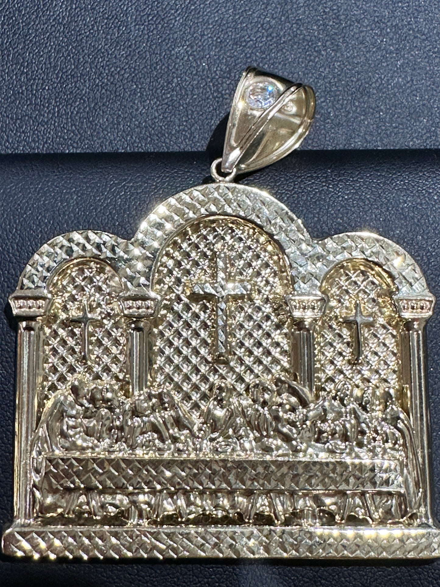 10Kt Last Supper Charm