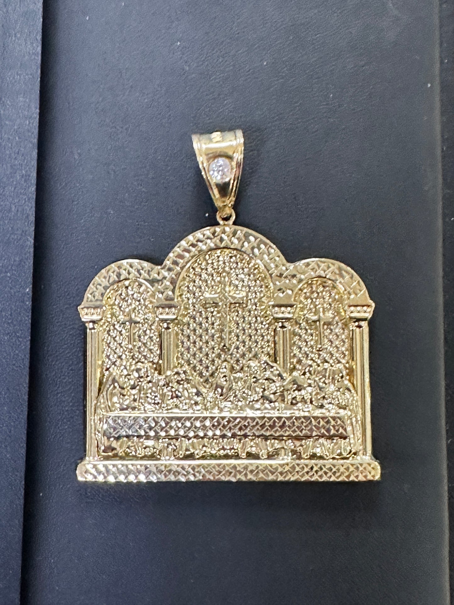 10Kt Last Supper Charm