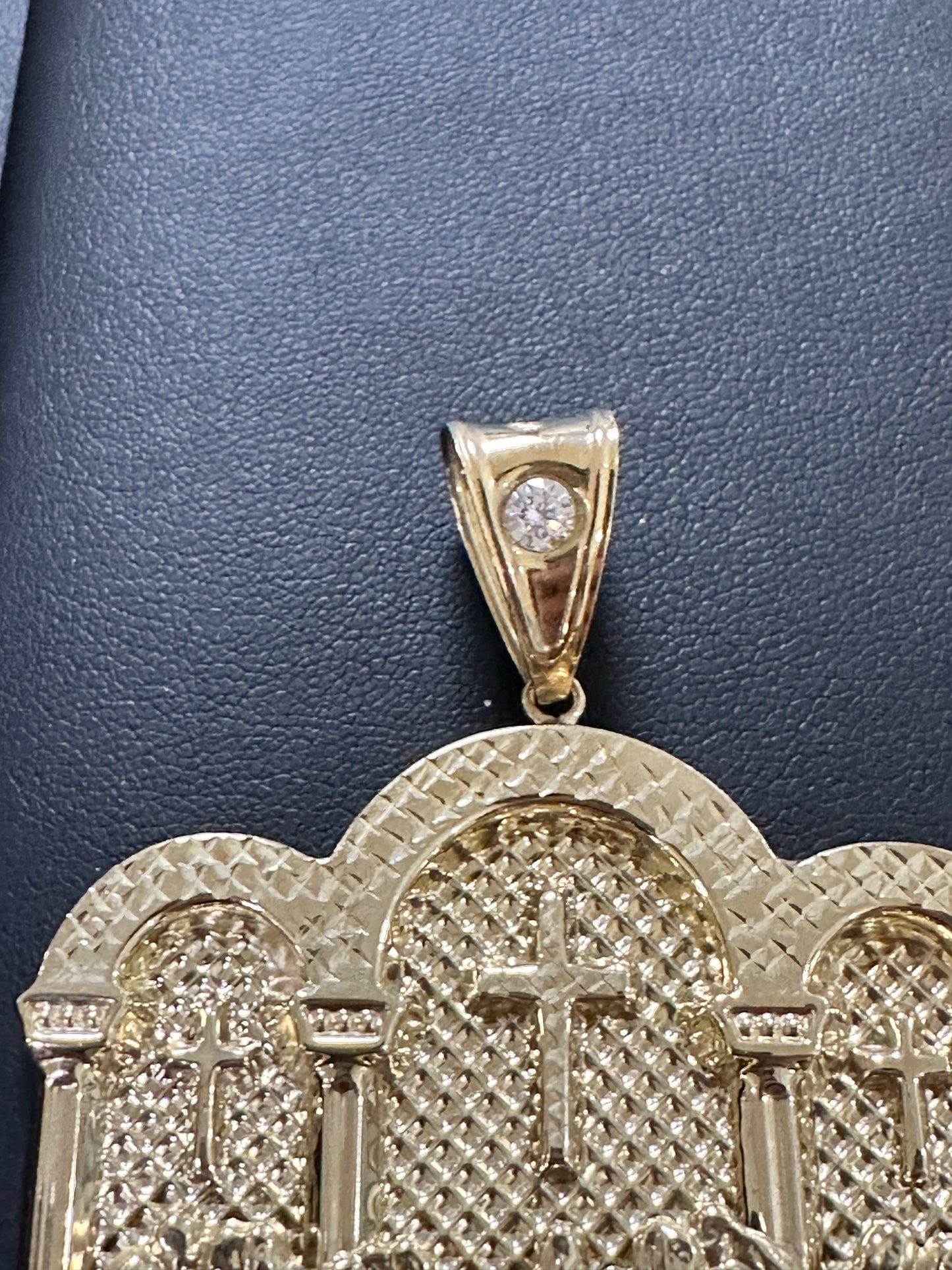 10Kt Last Supper Charm