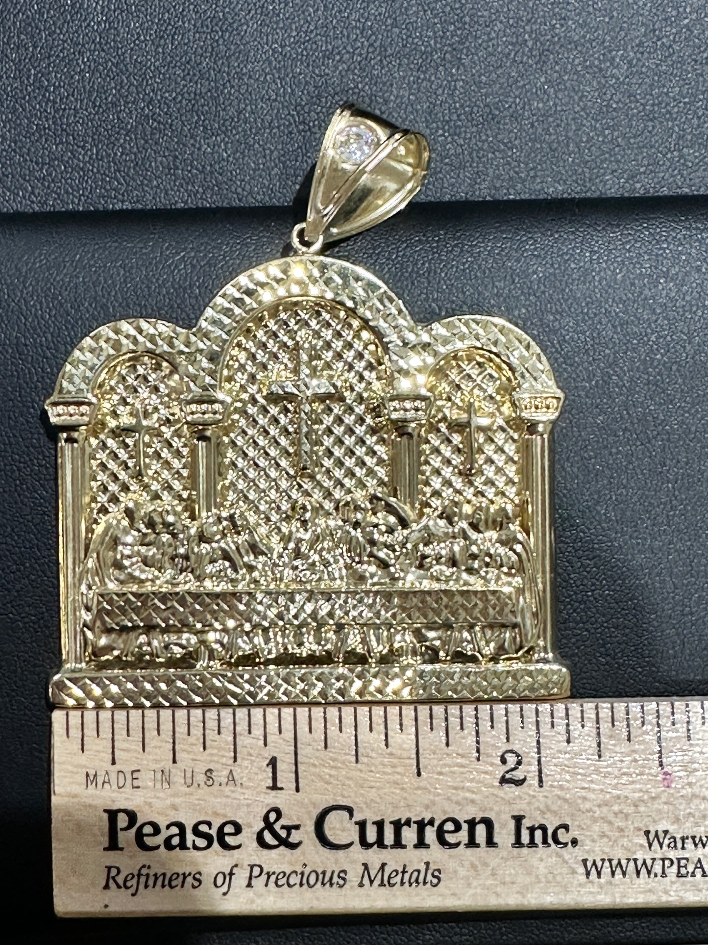 10Kt Last Supper Charm